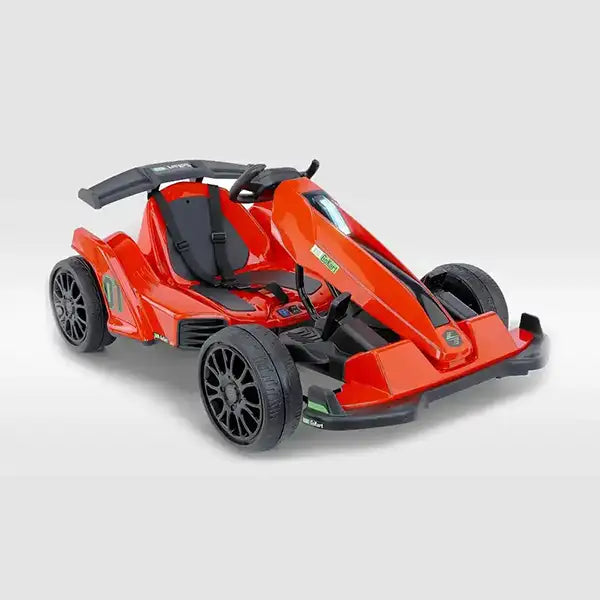 Carro eléctrico estilo Ferrari para niños con batería 12V recargable