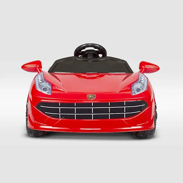 Auto eléctrico para niños 6V con mando para padres y diseño deportivo