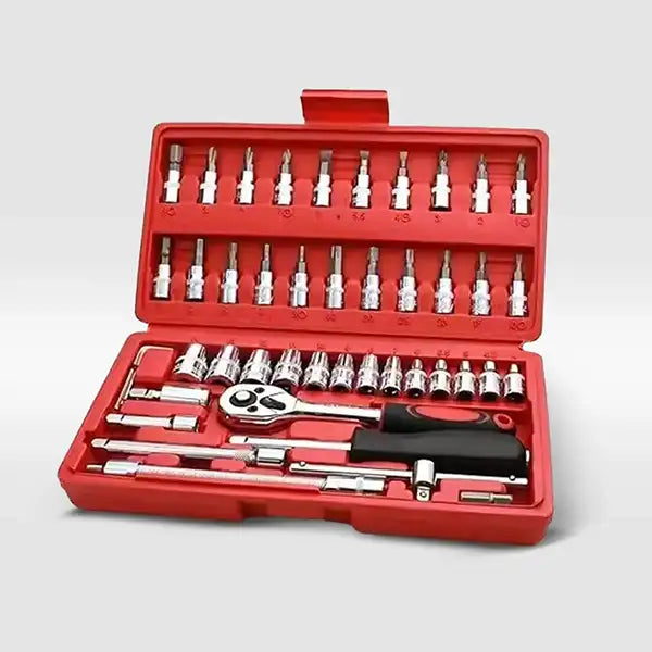Caja de 46 herramientas de trabajo