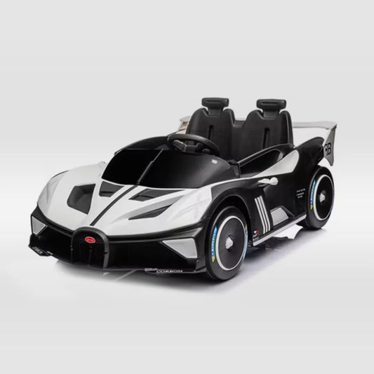 Carro deportivo eléctrico de 2 plazas con batería 18V y diseño premium