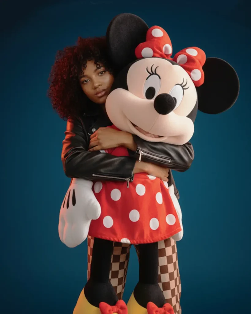 Minnie mouse en peluche